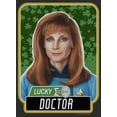 thumbnail image 2 of Women's Star Trek: The Next Generation St. Patrick's Day Lucky Doctor Beverly Crusher  Graphic Tee Black Large, 2 of 4
