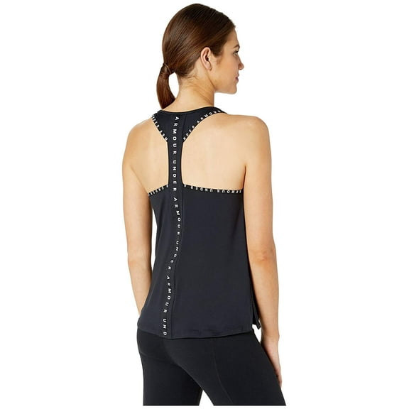 Under Armour Knockout Womens Fitness Vest Tank Top Black/White - S