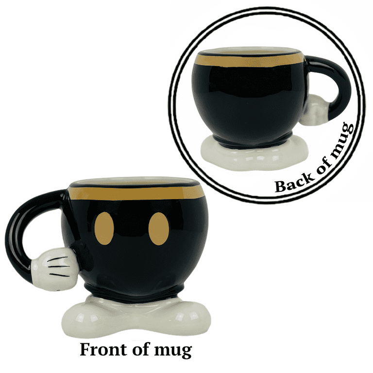 Disney Mickey Mouse Coffee Mug Adult Tea Cup 16oz 