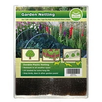 De-Bird Bird Netting for Garden - 7.5 ft x 65 ft, Green Plastic - Garden Mesh Netting - Animal Fence & Plant Protection