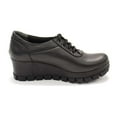 thumbnail image 2 of Tekin Women's Dakota Platform Lace-up Shoes, Black,9 M US, 2 of 3