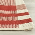 thumbnail image 5 of Safavieh Courtyard Benjamin Plaid Indoor/Outdoor Area Rug, Red/Bone, 6'7" x 6'7" Square, 5 of 17