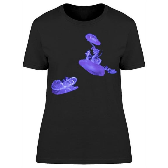Two Upside Down Jellyfish T-Shirt Women -Image by Shutterstock, Female XX-Large