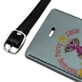 thumbnail image 2 of Hatching Party Little Bundle of Joy Baby Shower Rectangle Leather Luggage Card Suitcase Carry-On ID Tag, 2 of 8