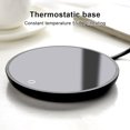thumbnail image 4 of Monstrate Calentador de tazas eléctrico impermeable Anticreep posavasos de fondo plano calentado almohadilla calentadora de Color sólido tetera Electrodomésticos, 4 of 6