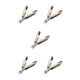 thumbnail image 1 of Minnieouse Nail Art Nipper Acero inoxidable Uña de los pies Uña Pedicura Salón portátil Bolsillo Pie Nariz doblada Alicates Tijeras Blanco Type2 NO2 Minnieouse CBP189366, 1 of 6