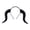 Black, variant on Devil Horns Headband White Cosplay Dragon Horn Hair Hoop Gothic Dress Up Headpiece for Halloween Party Carnival Costume (White)