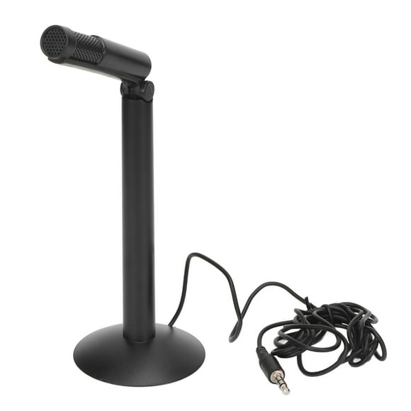 Micrófono de Escritorio de Condensador ANGGREK Ajustable Negro