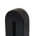 thumbnail image 3 of Benjara Modern Decorative Arch Sculpture in Matte Black Solid Marble- 8 Inch, 3 of 6