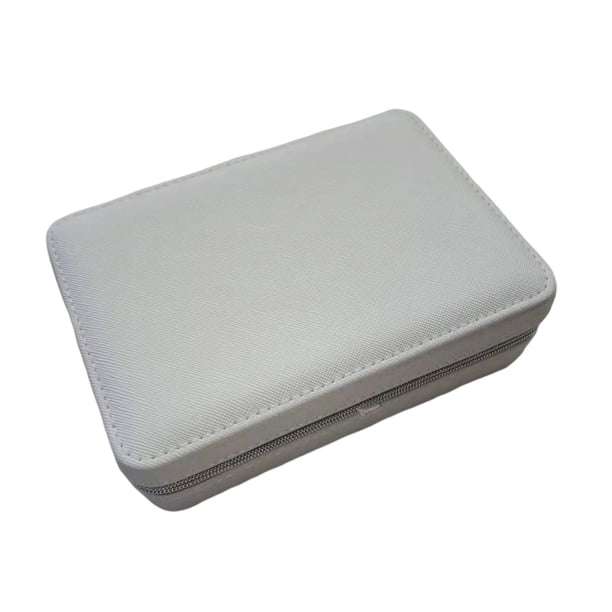 Portable Jewelry Box Case Boxes for , blanco Gloria Caja de almacenamiento de joyas