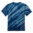 thumbnail image 7 of Mafoose Men's Tiger Stripe Tie-Dye Short Sleeve Cotton T-Shirt Navy x-Large, 7 of 7