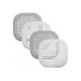 thumbnail image 3 of Hair Catcher - Square Shower Drain Cover - Silicone Hair Stopper with Suction Cup, 3 of 4
