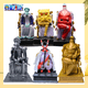 thumbnail image 2 of Nueva figura de PVC de One Piece Bob Esponja Patricio Estrella Cos Sakazuki Kuzan Borsalino Navy Three Generals, regalo para niños, 2 of 5
