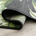 thumbnail image 5 of Stunning Transitional 5' x 7' Black and Green Polypropylene Outdoor Area Rug, 5 of 7