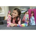 thumbnail image 2 of Barbie Dreamtopia Royal Doll with Pink-Streaked Brunette Hair & Accessories, 2 of 6