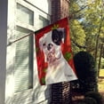 thumbnail image 2 of Carolines Treasures RDR3004CHF Cooper Red Snowflakes Boxer Flag Canvas House Size, 2 of 4