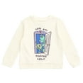 thumbnail image 2 of Disney Pixar Monsters Inc. Mike Sully Waffle Knit Pullover Sweatshirt and Jogger Pants Outfit Set Newborn to Little Kid, 2 of 5