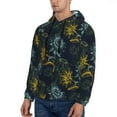 thumbnail image 2 of Hoodies for Men - Sunflowers Bouquet Long Sleeve Comfrt Men'S Fashion Hoodies & Sweatshirts, Sweatshirts for Men Hoodies Pullover Clothing Clothes with Pouch, 2 of 7