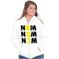 thumbnail image 3 of Vintage 80s Game On PACMAN Retro Zip Up Hoodie Men's Women's Brisco Brands M, 3 of 6