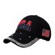 thumbnail image 4 of Gorra de béisbol de algodón con bordado de EE. UU., para adultos, 4 of 4