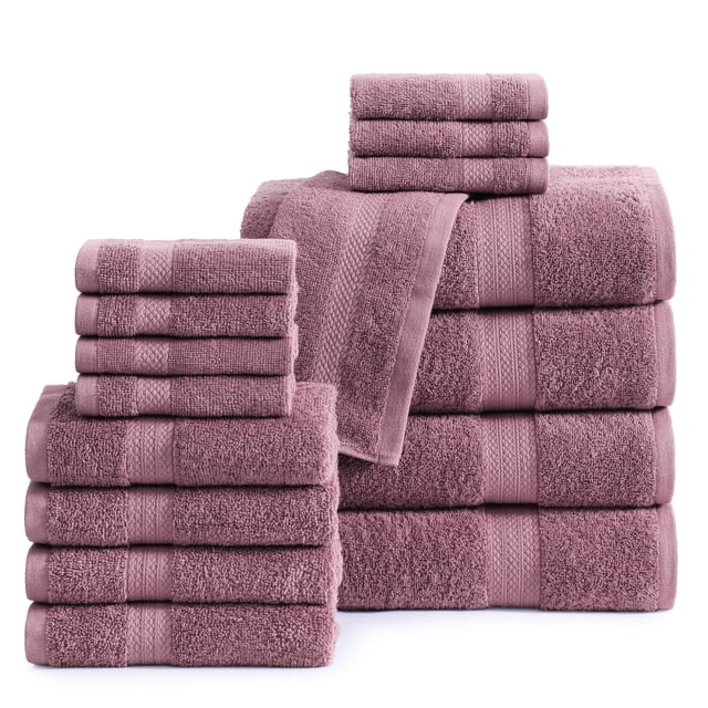 Juego de toallas de baño LANE LINEN, 100% algodón mercerizado, 16 piezas