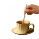 thumbnail image 5 of Agitador de café desechable de madera Agitador redondo de madera de abedul 100 juegos de agitadores de madera Agitador de café Mezclador, 5 of 8