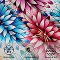 thumbnail image 2 of Spring Summer Floral Round Tablecloth 60 Inch Flower Table Clothes Multicolor Rustic Reusable Circle Table Cover for Picnic Party Dining Room Home Indoor Outdoor Decor, 2 of 5