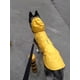 thumbnail image 1 of Zhuge Chubasquero impermeable para perros, ropa reflectante ligera para la lluvia para mascotas con capucha tipo poncho (L, amarillo), 1 of 4