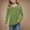 Green, variant on WERYOUNG Girls Pleated Front Long Sleeve Shirts Kids Puffed Soft Cute Casual Crewneck T-Shirt Tshirts Tee Tops Tops For Toddler, 7-8 Years