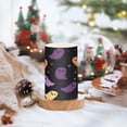 thumbnail image 2 of Yayeee Flameless Candles with Remote Flickering Battery Operated Multi Color Changing, Halloween Purple Ghosts, 2 of 7