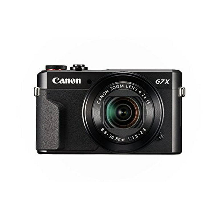 Canon PowerShot G7 X Mark II (Black) - Walmart.com