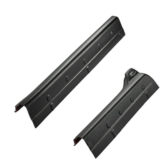 KFFKFF 4-Piece Rocker Panel Guard Set, Compatible with 2014-2018 Chevrolet Silverado 1500 Extended Cab, Replacement for Trail Armor Side Skirts Extension Body Kit, Driver Side, 3M Adhesive, Black