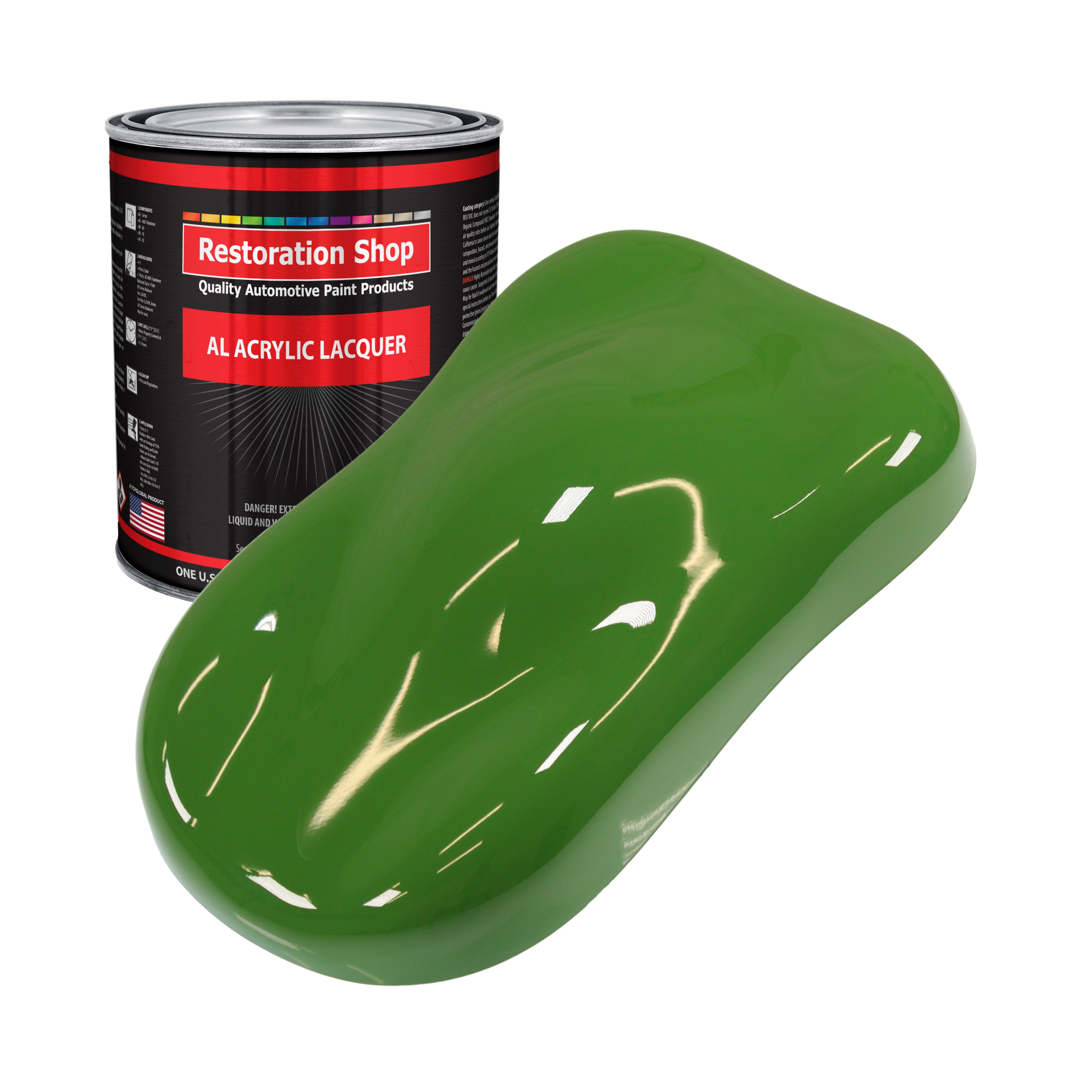 Restoration Shop John Deere Green Acrylic Lacquer Auto Paint Gallon
