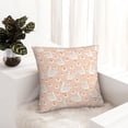 thumbnail image 5 of Wukai Geese and Flower Premium Polyester Fleece Pillow Covers with Hidden Zipper Closure,Luxuriously Soft and Durable-16"x16", 5 of 7