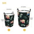 thumbnail image 3 of Balery Baby Sloths Sleeping Cesta de ropa redonda con asas, impermeable, independiente, para ropa, juguetes, dormitorio y familia-Medium, 3 of 6