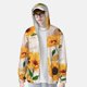thumbnail image 2 of Fotbe Sunflower 5 Chaqueta con Protección Solar UPF 50+ para Hombre y Mujer, Camisa con Capucha y Bolsillos-Large, 2 of 7