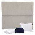 thumbnail image 1 of Cabecera Matrimonial Myko Beige Almohada One Protector Cloud Sábanas Softy Dicasa, 1 of 8