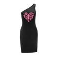 thumbnail image 4 of Vestido casual transpirable clásico de verano con hombros descubiertos para mujer para viajar M, 4 of 7