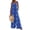 Blue(Western Ethnic Style), variant on Jumpsuits For Women Vintage Boho Western Ethnic Style Sleeveless Wide Leg Jumpers Loose Fit Adjustable Strap Jumpsuits Beach Fashion Wide Leg Jumpers Turquoise M