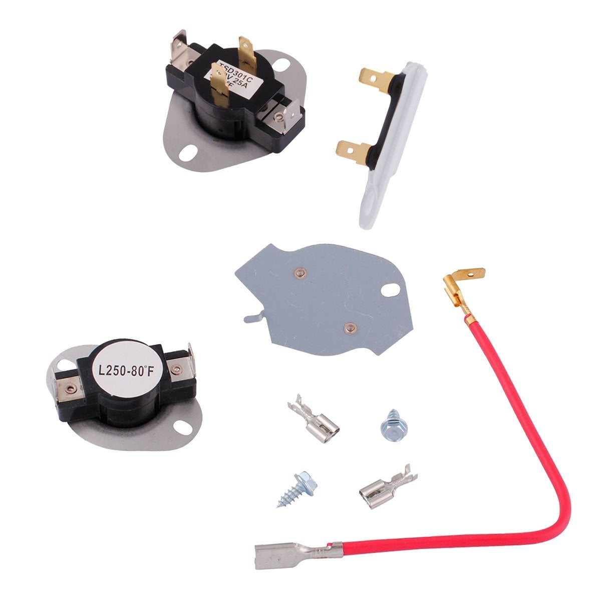3387134 3392519 279816 Dryer Thermostat Fuse Kit