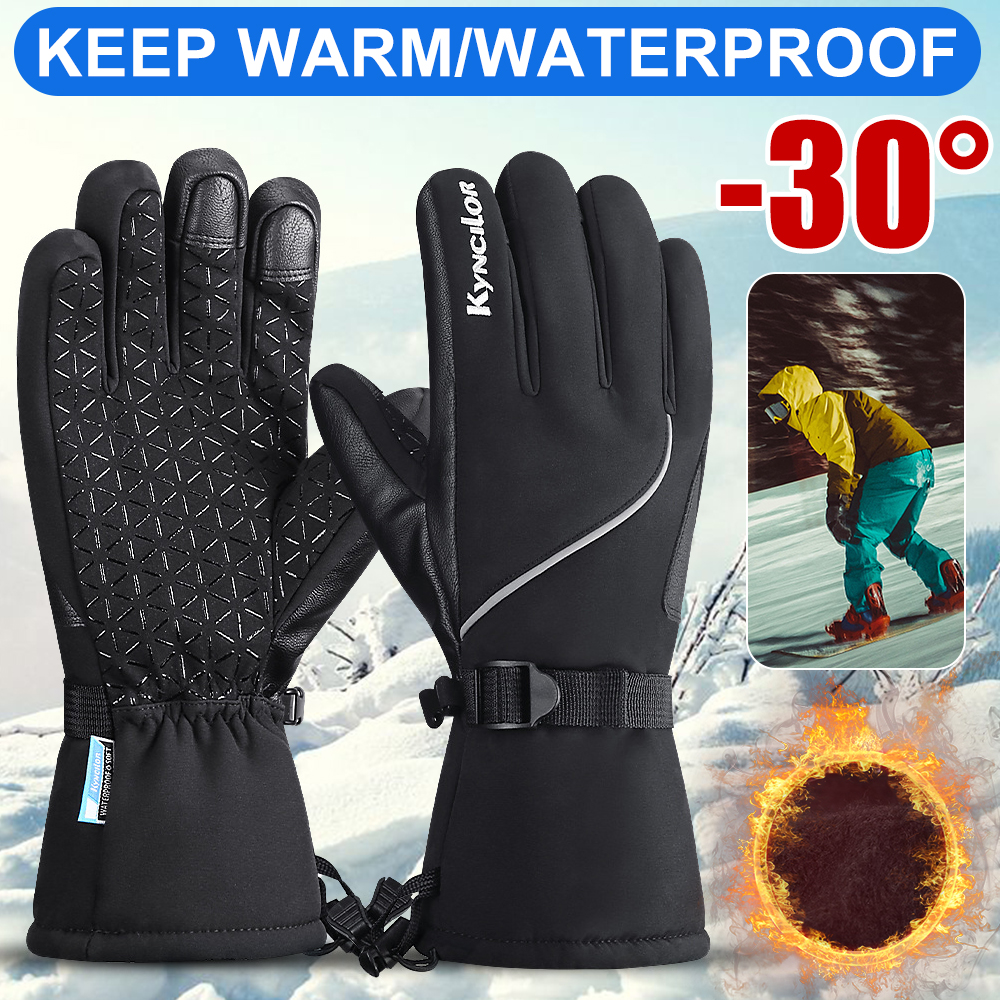 Details about / Cycling Gloves Anti‑Slip Climbing Gloves Waterproof Outdoor Sports Gloves