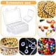 thumbnail image 3 of 14 pequeñas cajas de almacenamiento de plástico con tapas, con 1 recipiente de plástico grande, mini caja de almacenamiento transparente para cuentas, tapones para los oídos, anillos, botones, joyas, 3 of 5