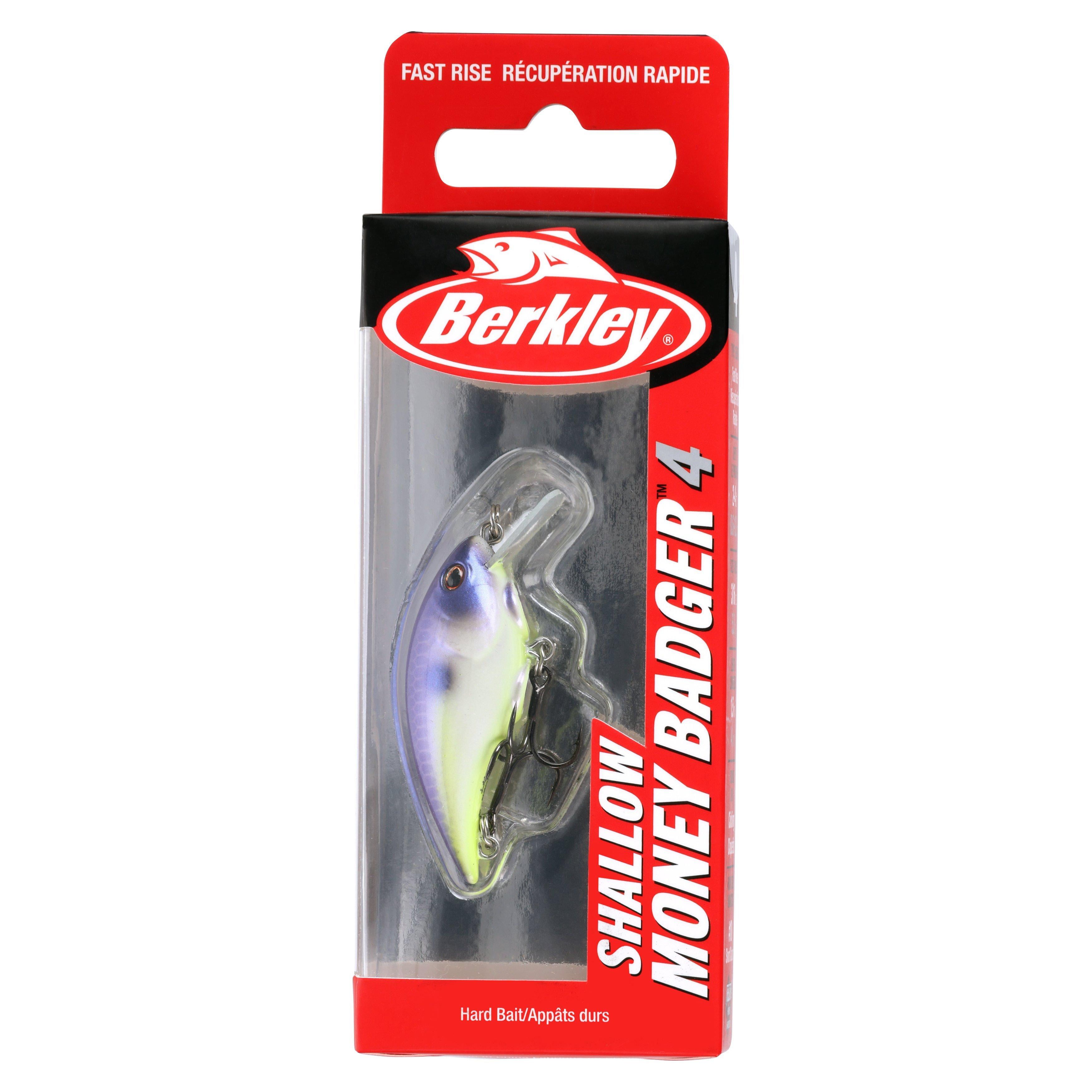 Berkley Shallow Money Badger Fishing Crankbait, 2.1 in, Hybrid Baitfish-Crayfish