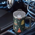 thumbnail image 4 of 40 oz Snowman Pink Christmas Tumbler with Handle and Straw, Stainless Steel Insulated Cup 40 oz, Leak Proof Holiday Mug, Winter Gifts, 4 of 4