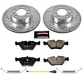 thumbnail image 3 of PowerStop Front Z23 Evolution Sport Carbon-Fiber Ceramic Brake Pad and Drilled & Slotted Rotor Kit Fits: BMW Select Models K7334, 3 of 10