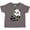Charcoal, variant on My Yaya Loves Me- cute panda Boys or Girls Toddler T-Shirt