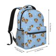 thumbnail image 2 of Pofeuu Terrier Print Backpack for Men and Women - Basic Bookbag Casual Daypack Backpacks for College Work Travel-One Size, 2 of 5