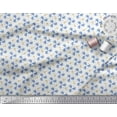 thumbnail image 1 of Soimoi Rayon Fabric Leaves & Floral Hand Drawn Print Fabric by the Yard 42 Inch Wide, 1 of 1