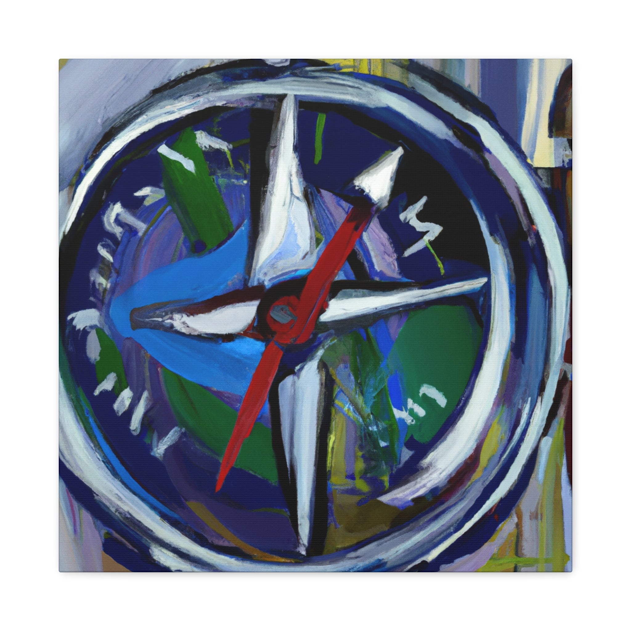 Compass With Precision - Canvas