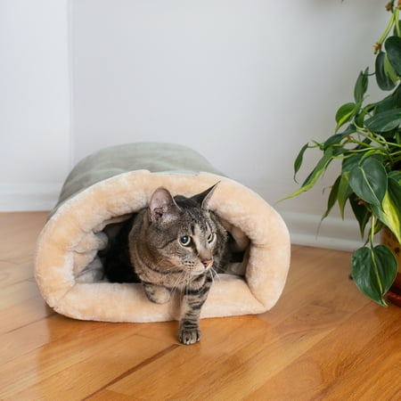 UPC: 0815481010987 | Armarkat Burrow Pet Cat Bed  Sage Green